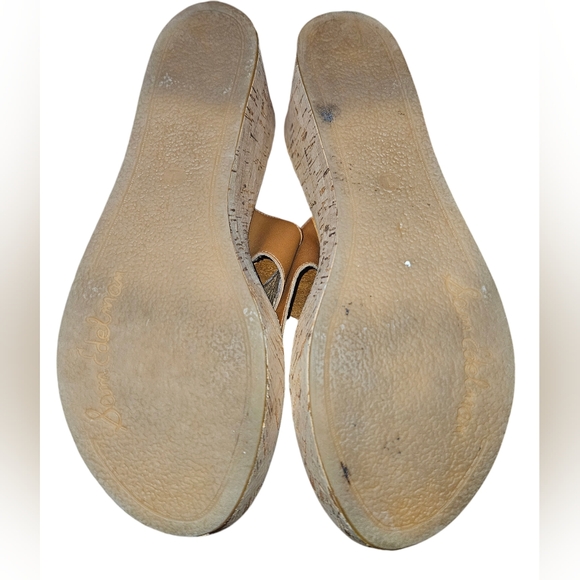 Sam Edelman Romy Wedge Thong Sandals Women's Size 9 - Picture 4 of 5